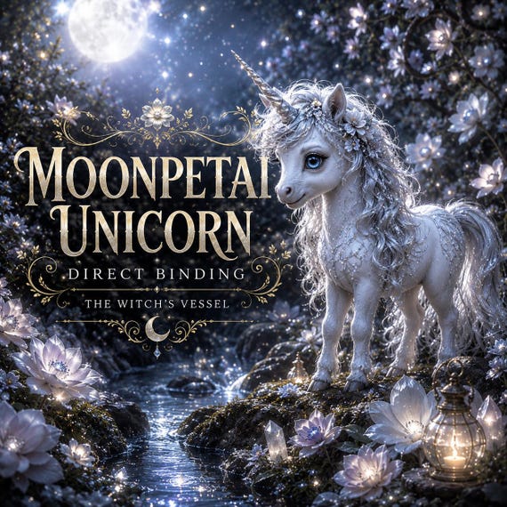 Komléia — Moonpetal Unicorn Companion Direct Binding