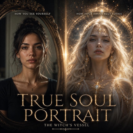 Soul Portrait Reading — See Your Soul Appearance — Channeled Spirit Art