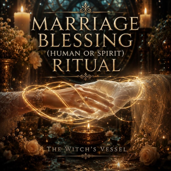 Marriage Blessing Ceremony — Human or Spirit Marriage — Sacred Union