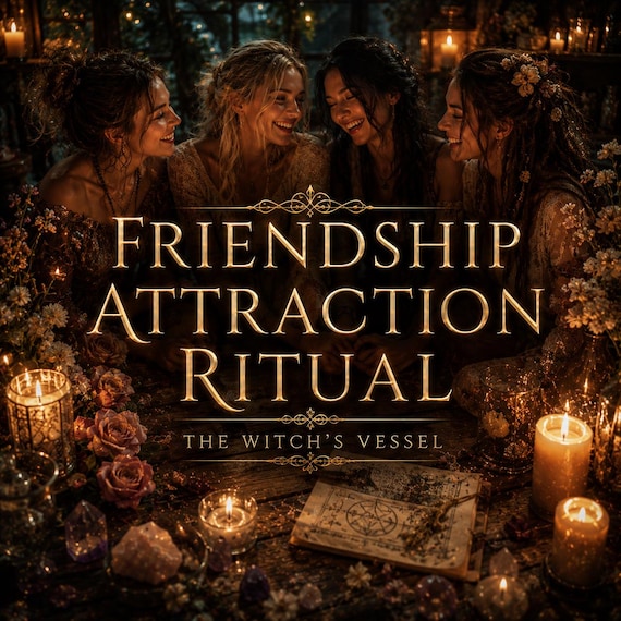 Friendship Attraction Ritual — Attract Loyal Friends — Social Confidence