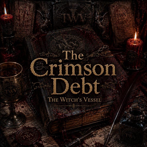 The Crimson Debt — Ancient Grimoire Ritual — Moral Reckoning Ceremony