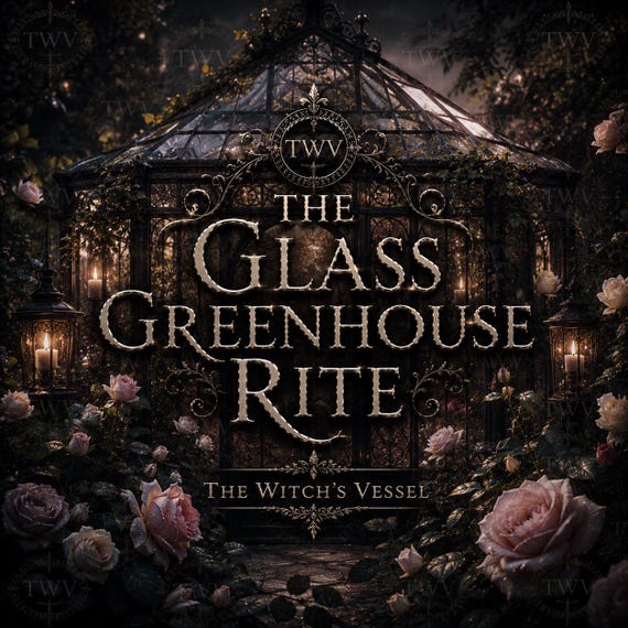 The Glass Greenhouse — Ancient Grimoire Blessing — Truth & Family Harmony Ritual