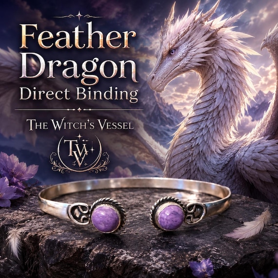 Hildefons Feather Dragon — First Touch Direct Binding — Wisdom, Sky Magic & Ancient Guardian Companion