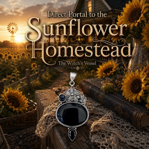 The Sunflower Homestead — Direct Portal Pendant