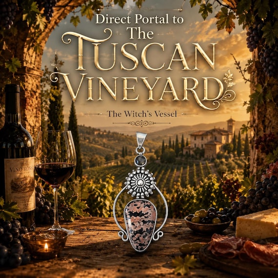 The Tuscan Vineyard — Direct Portal Pendant