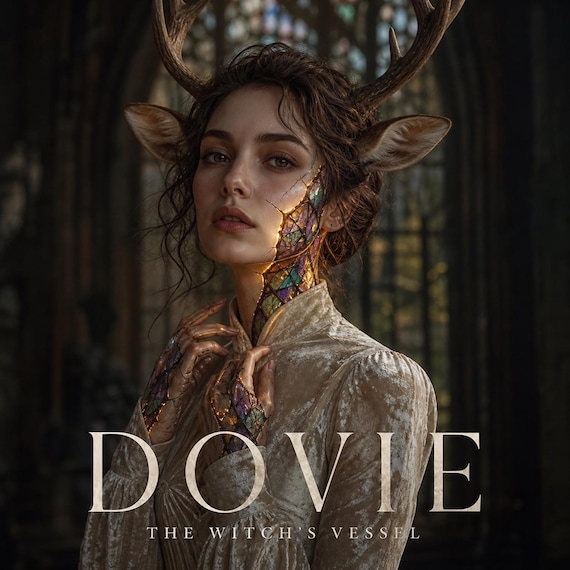 Dovie — Fawn and Stained-Glass Hybrid Companion Direct Binding