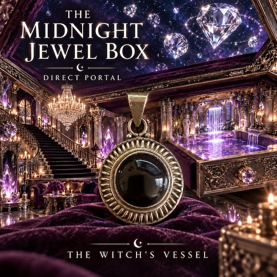 Direct Portal Pendant — The Midnight Jewel Box, Jeweled Palace Astral Realm