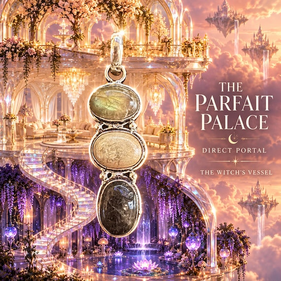 Direct Portal Pendant — The Parfait Palace, Whimsical Floating Palace Astral Abode