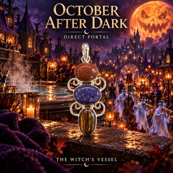 Direct Portal Pendant, October After Dark, Halloween Town Astral Abode