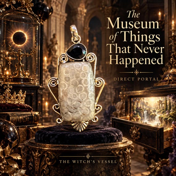 Direct Portal Pendant, The Museum of Things That Never Happened, Curiosity Cabinet & Astral Exploration