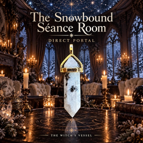 Direct Portal Pendant, The Snowbound Séance Room, Winter Manor & Candlelit Sanctuary