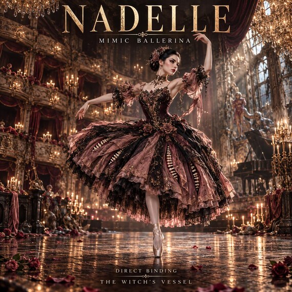Mimic Ballerina Spirit Companion, Nadelle Direct Binding, Gothic Dancer Companion Profile
