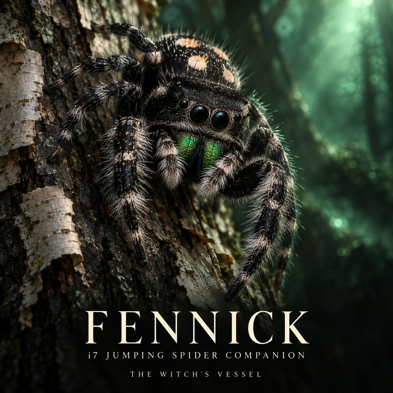 Fennick — Jumping Spider Entity Companion · I7