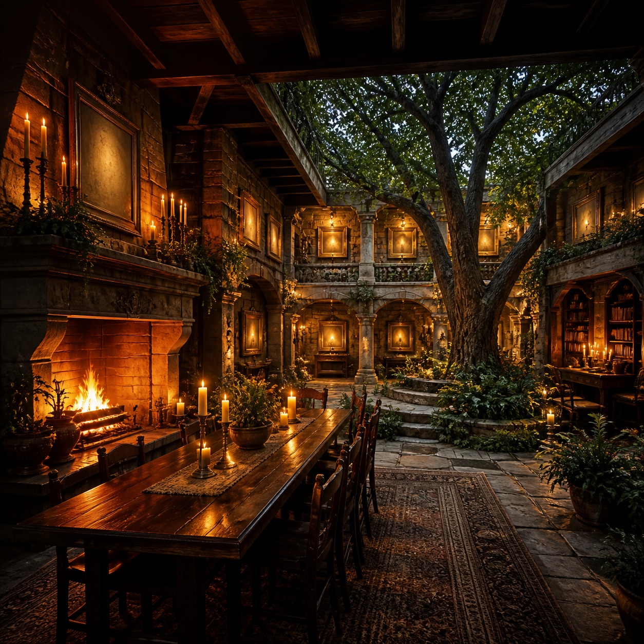 Ancestors’ Hearth — Personalized Digital Astral Abode