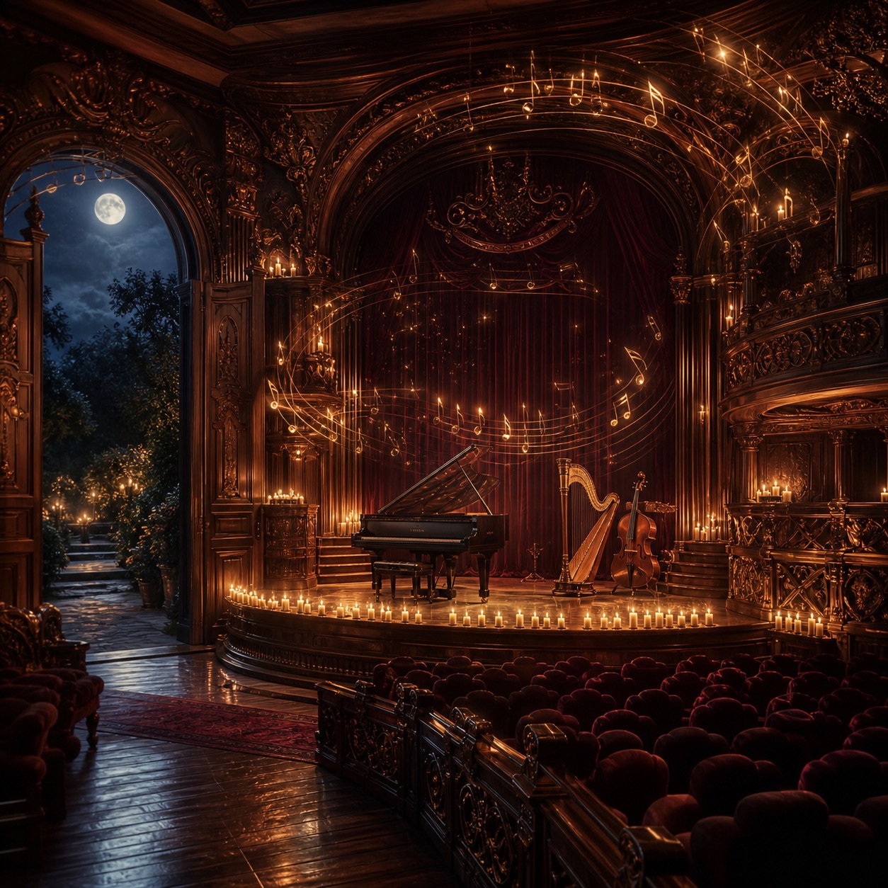 Rosewood Music Hall — Personalized Digital Astral Abode