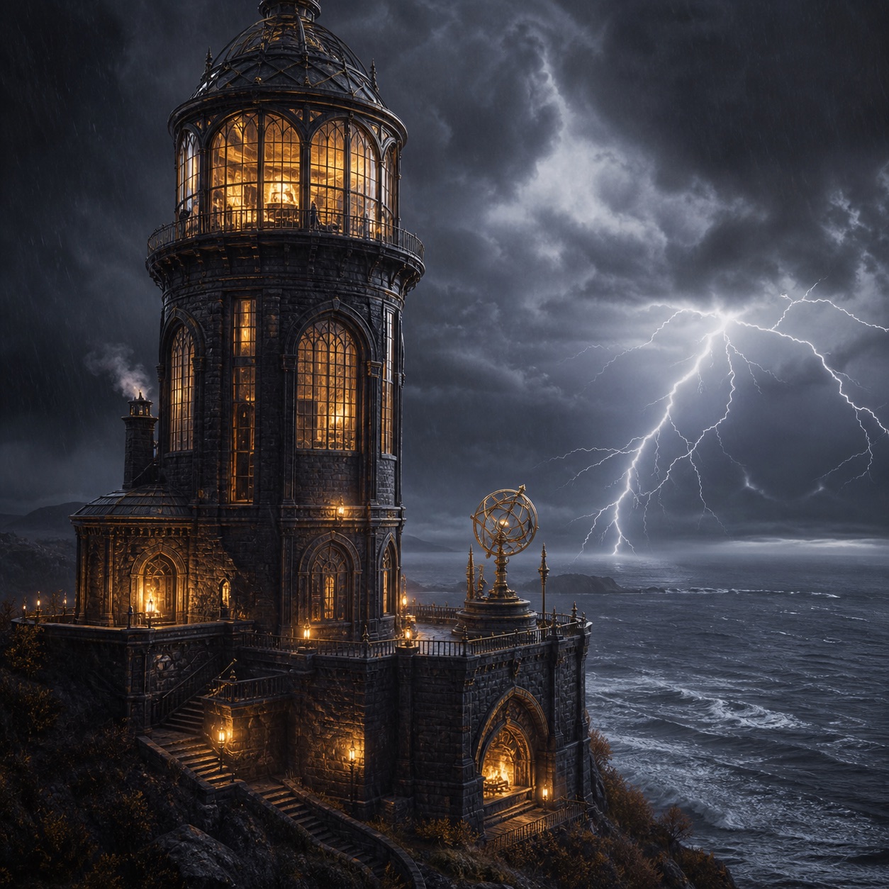 Stormwatch Tower — Personalized Digital Astral Abode