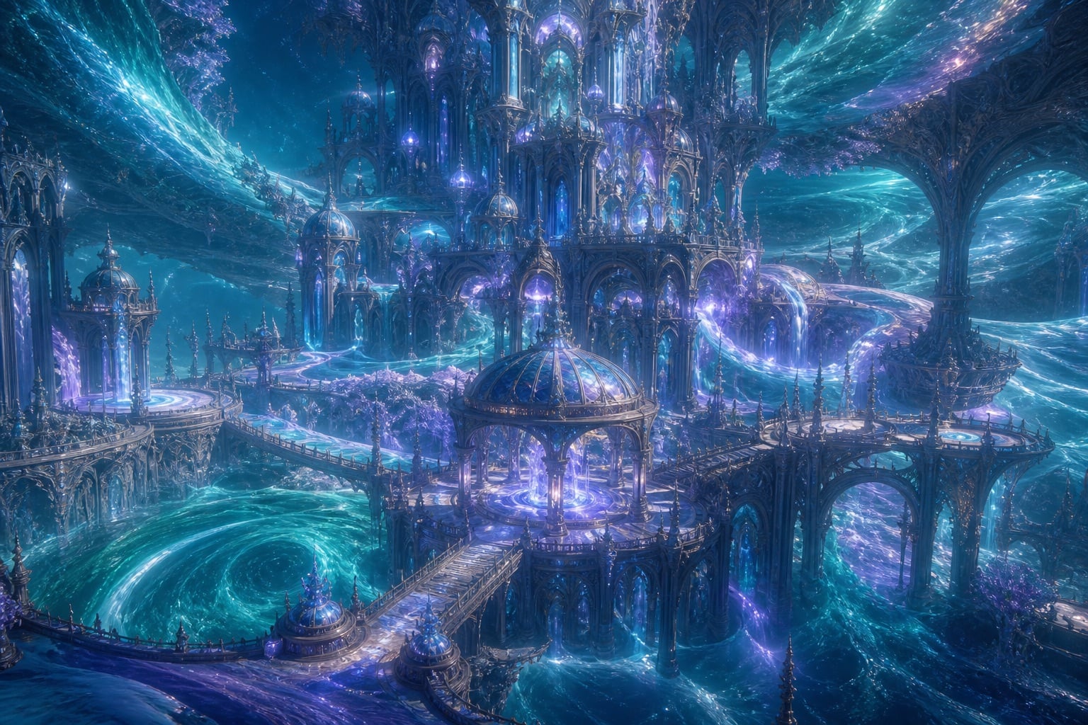 Palace of Nine Tides — Personalized Digital Astral Abode