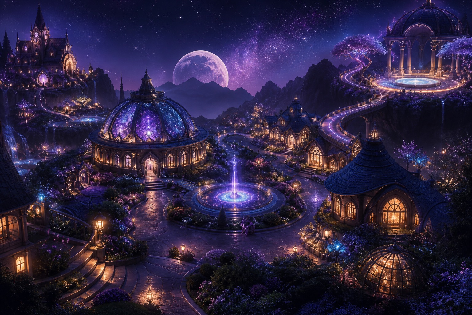 Starlit Adoption Village — Personalized Digital Astral Abode