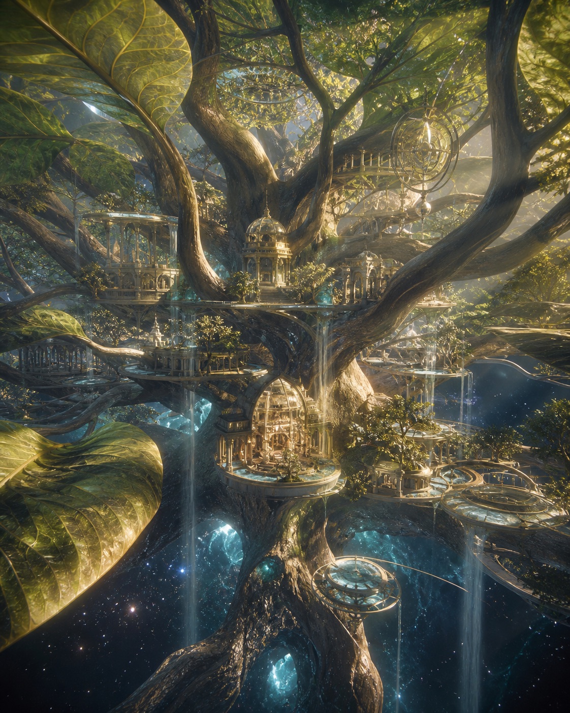 Worldtree Residence — Personalized Digital Astral Abode