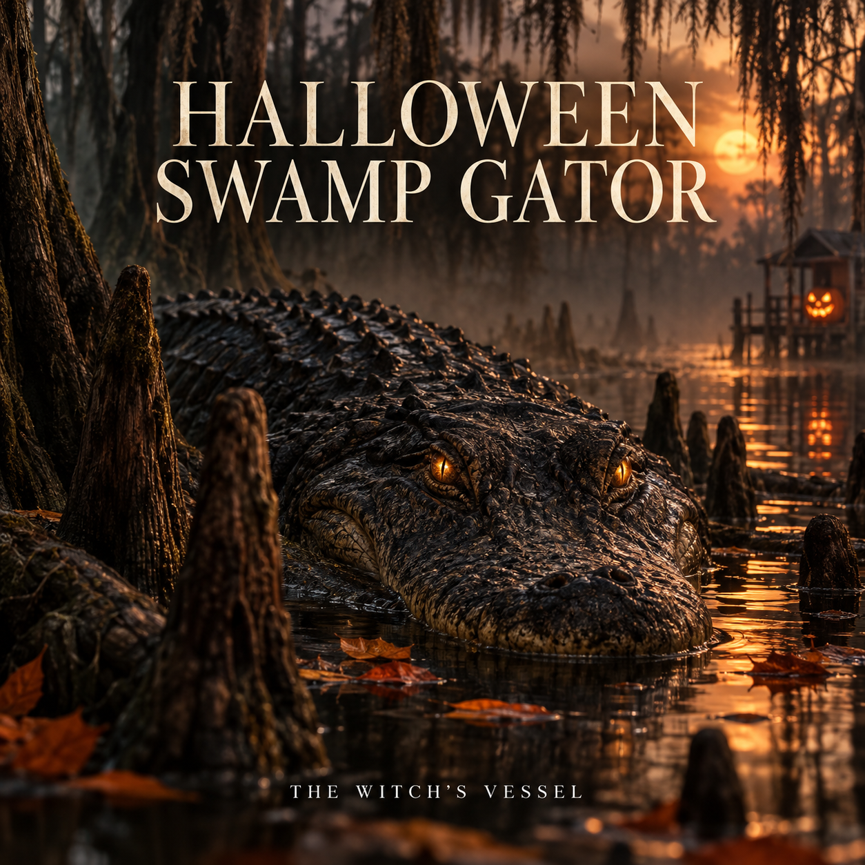 Halloween Swamp Gator