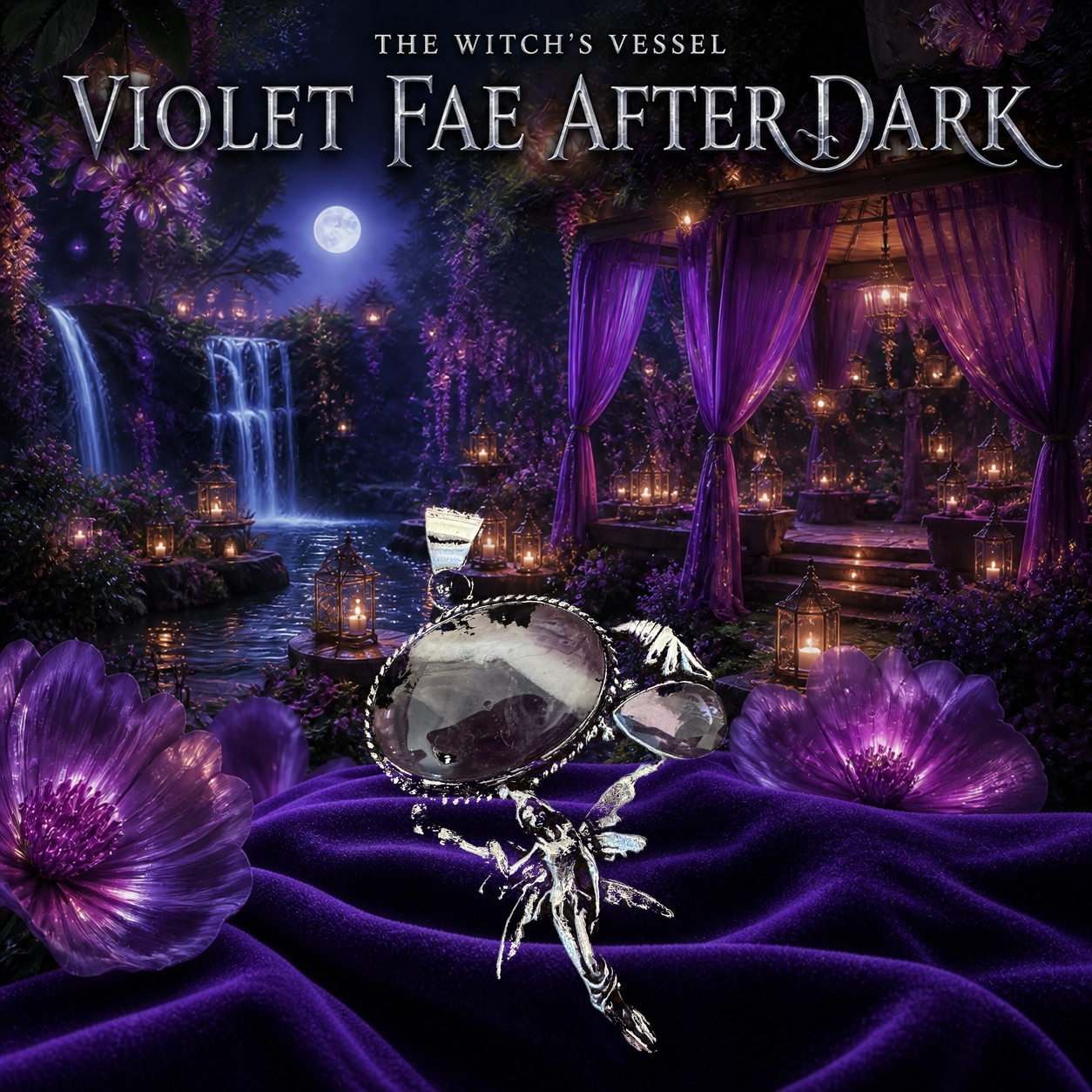 The Violet Fae Garden After Dark — Private 18+ Astral Abode Pendant