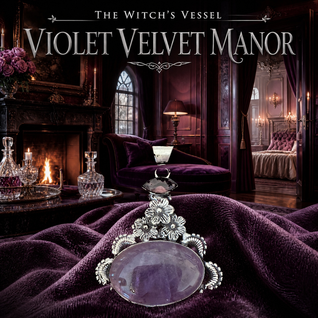 Violet Velvet Manor — Decadent 18+ Astral Abode Pendant